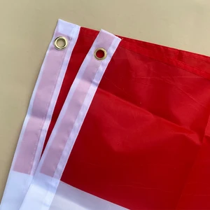 Hem iç hem de dış mekan için cumhuriyete Eodlove'un dekoratif kumaş bayrağı, cezayir, Rubunan, 90x150cm, 3x5ft 6 Büyük satış-bayrak-ahşap-4 numara