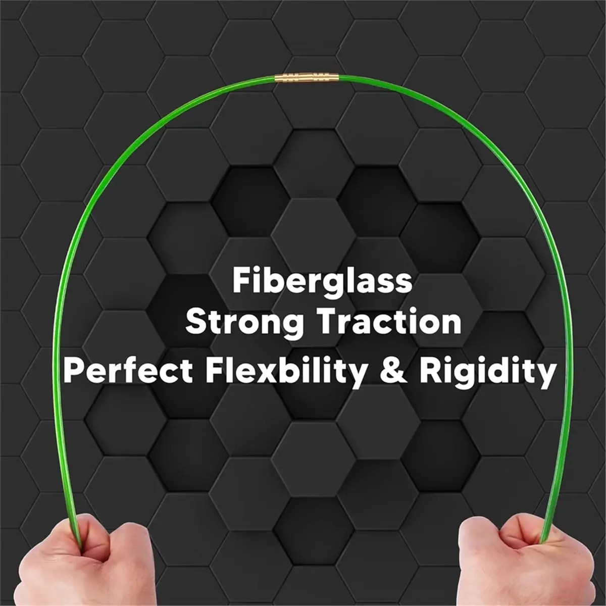 

Комплект для бега электрических проводов из стекловолокна, 22 фута, инструменты для рыбалки на проволоке, комплект кабельных змеиных удочек для электросъемки