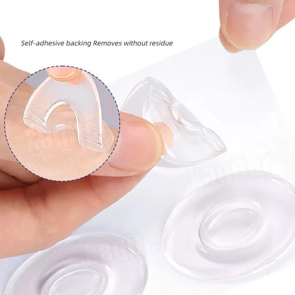 6 unids/hoja de Gel suave para pies, almohadilla de silicona para eliminación de maíz en el pie, parche para el ojo de pollo, cuidado de la salud, parche para calmar el dolor, cuidado de la salud