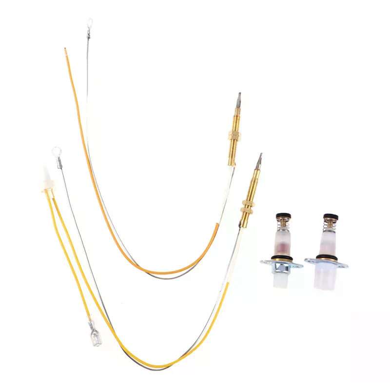 1Pc Gas Stove Single Dual Wire Thermocouple Sensing Needle Thermocouple Valve Safety Flameout Protection Probe