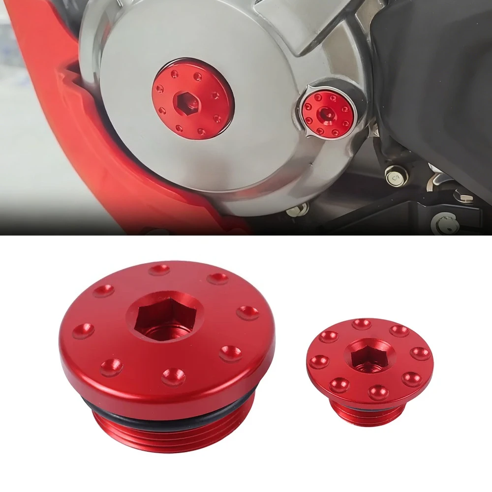 

For Honda CRF300L CRF 300L CRF 300 L CRF300 RALLY 2021-2025 2024 Motorcycle Crankcase Threaded Cover Engine Screw Accessories