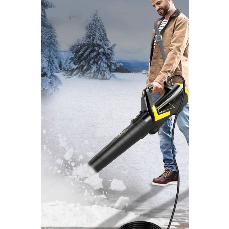 220V プラグインヘアドライヤー葉送風機除雪機ハイパワー工業用送風機強力なストームガン除塵