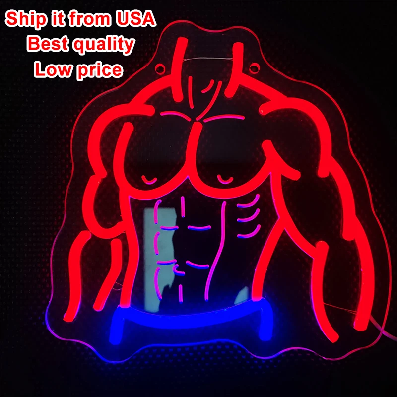 LED Neon Sign Super Bright Led Light Neon Light Girl Boy Birthdays Gift The world is yours neon sign Game Room Decor