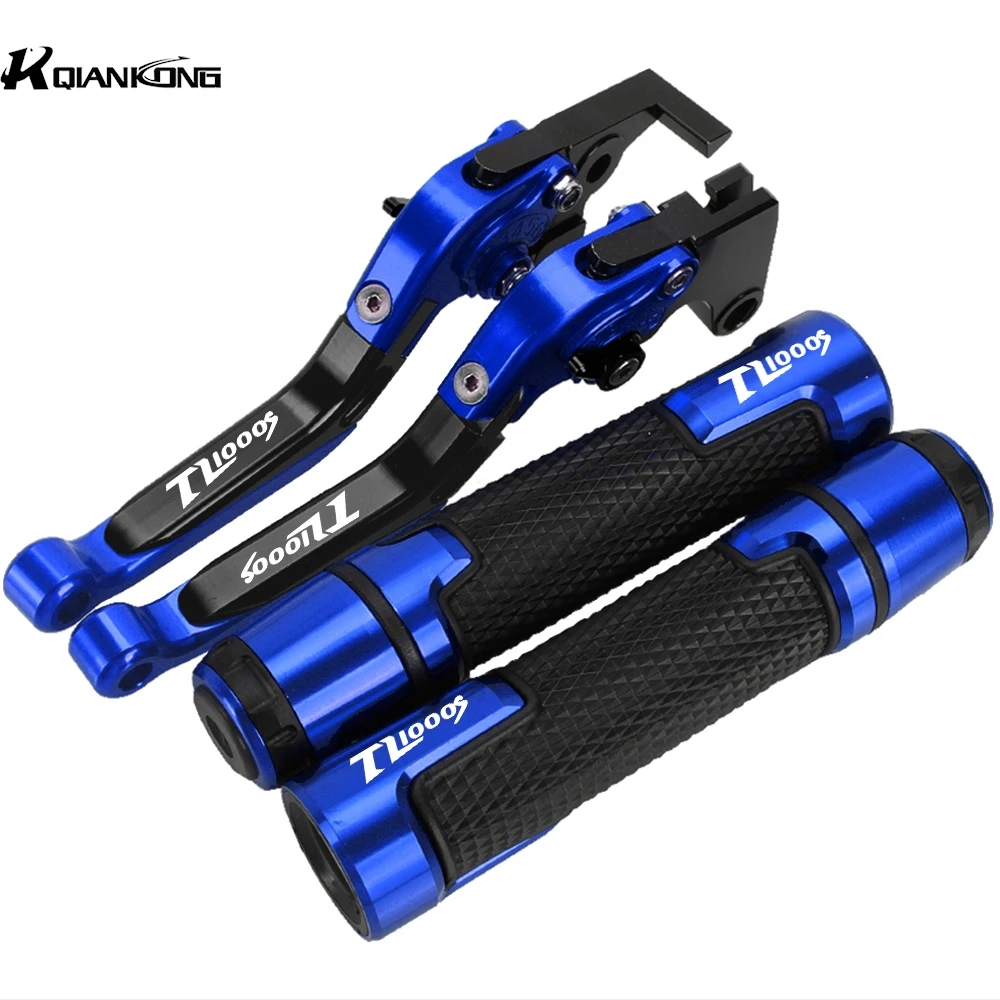 Motorcycle Accessories Adjustable Brake Clutch Levers Handlebar grips ends FOR Suzuki TL1000S TL 1000 S TL-1000S 1997-2001 2000