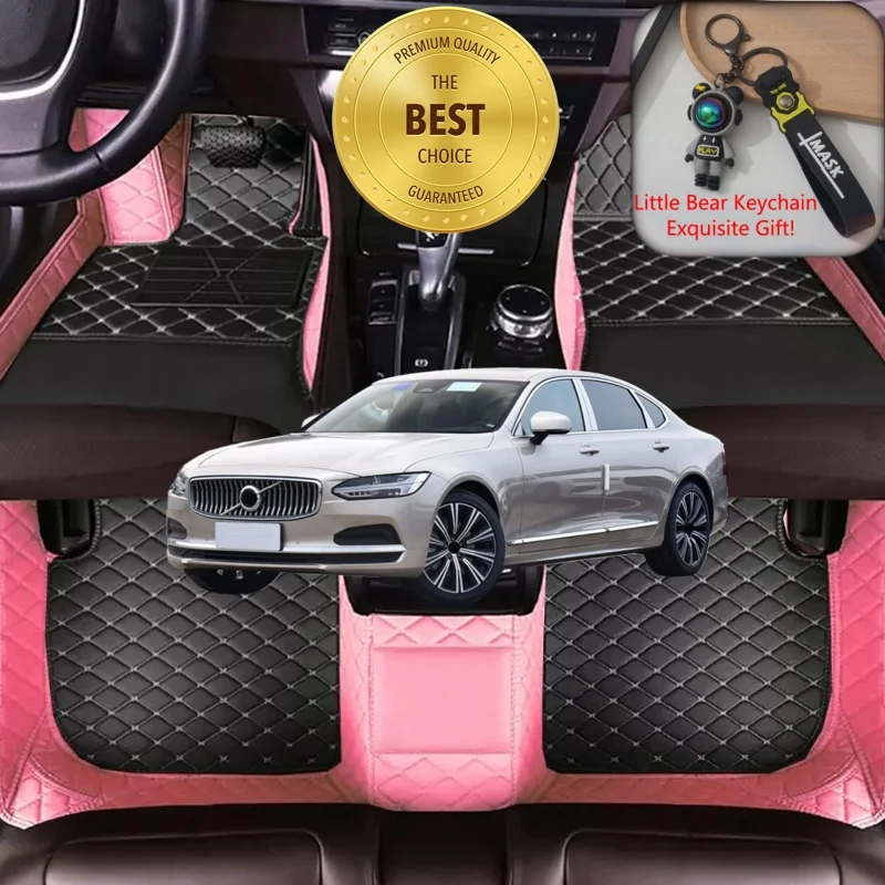 

Customized Fit for Volvo S90 2016-2026 Car Floor Mats Car Accessories Tailored Auto Carpet Liner Mats Rugs Left/Right-hand Drive