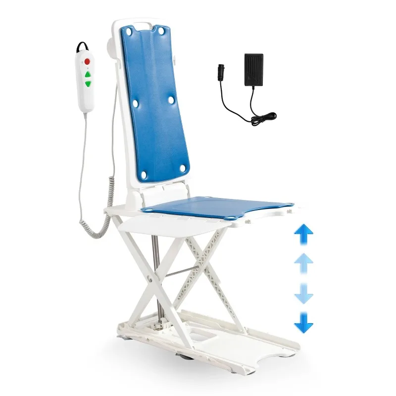 SucceBuy Electric Chair Lift Devices To Lift Elderly Off Floor Height Adjustable Support Up To 310 LBS for Seniors Patient