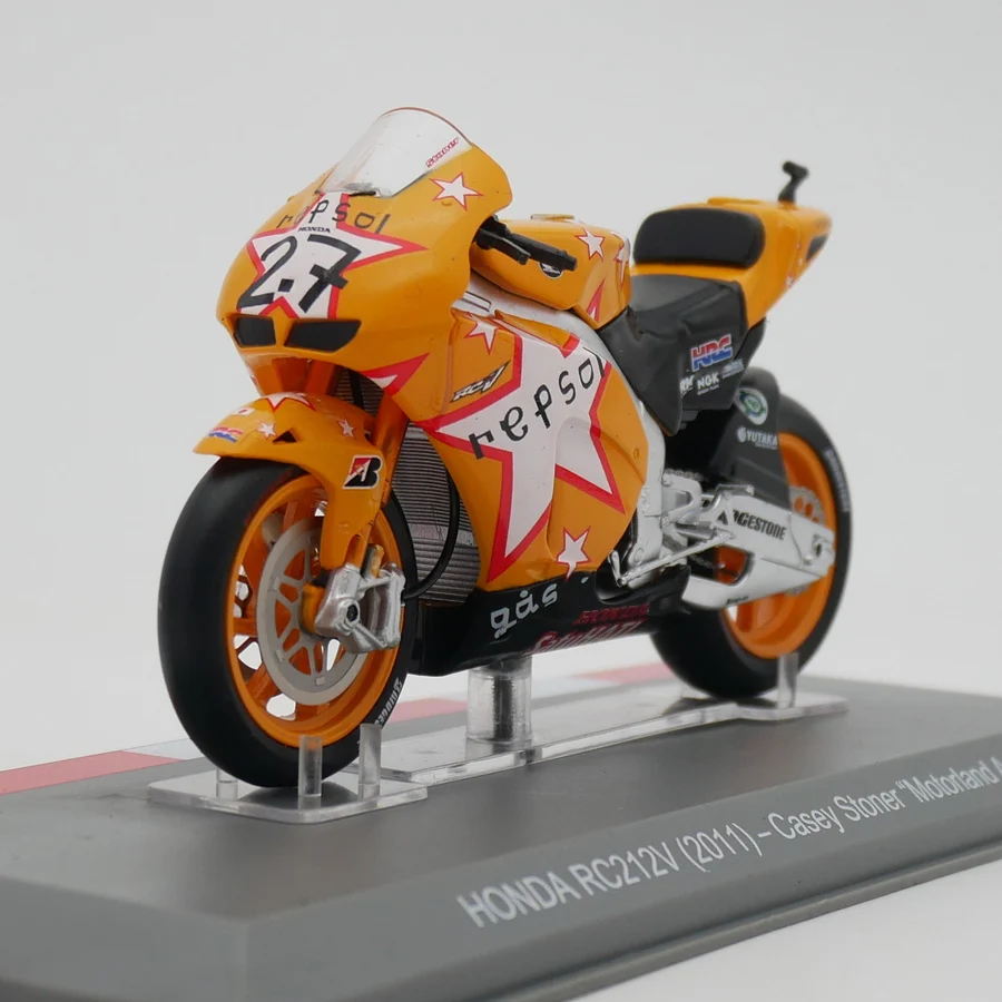 

Diecast Ixo 1:18 Scale Moto GP 2011 Honda RC212V Alloy Model Collectible Toy Gift Souvenir Display Ornament