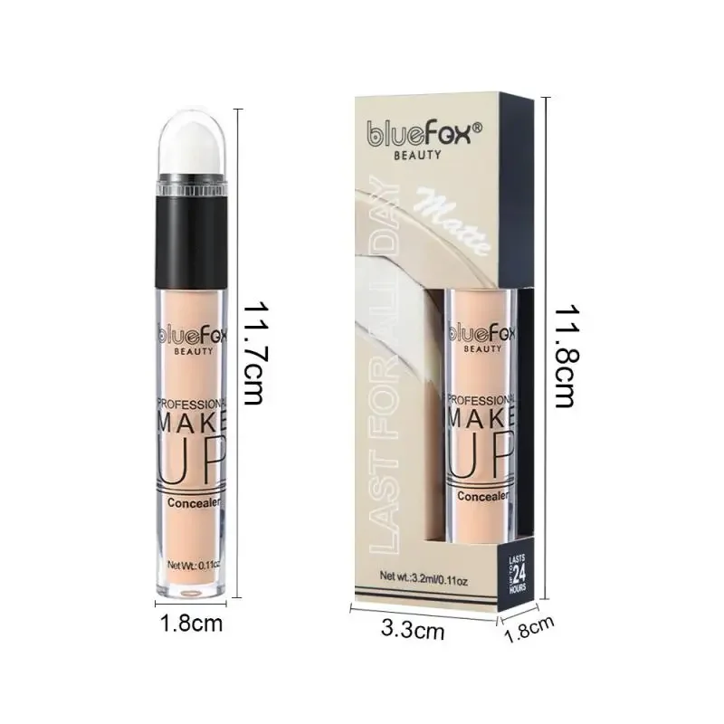 Heallor Air Cushion Concealer Facial Flaw Conceal Eraser Liquid Foundation Waterproof Long-lasting Face Makeup Korean Cosmetic C