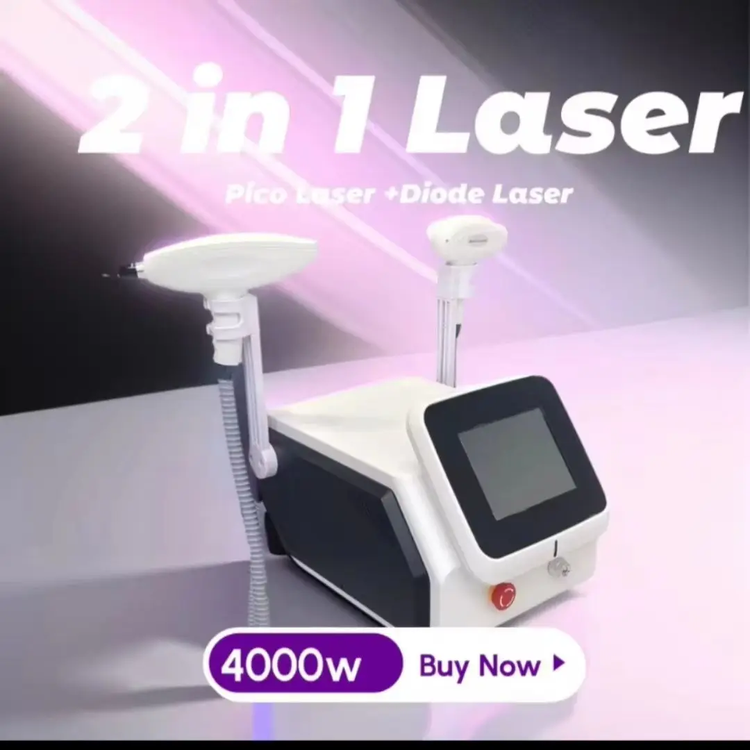 4 Waves Mini Portable Diode Ice Titanium Laser Body Hair Removal Machine 808nm Alexandrite Device Permanent Home Use 3000w