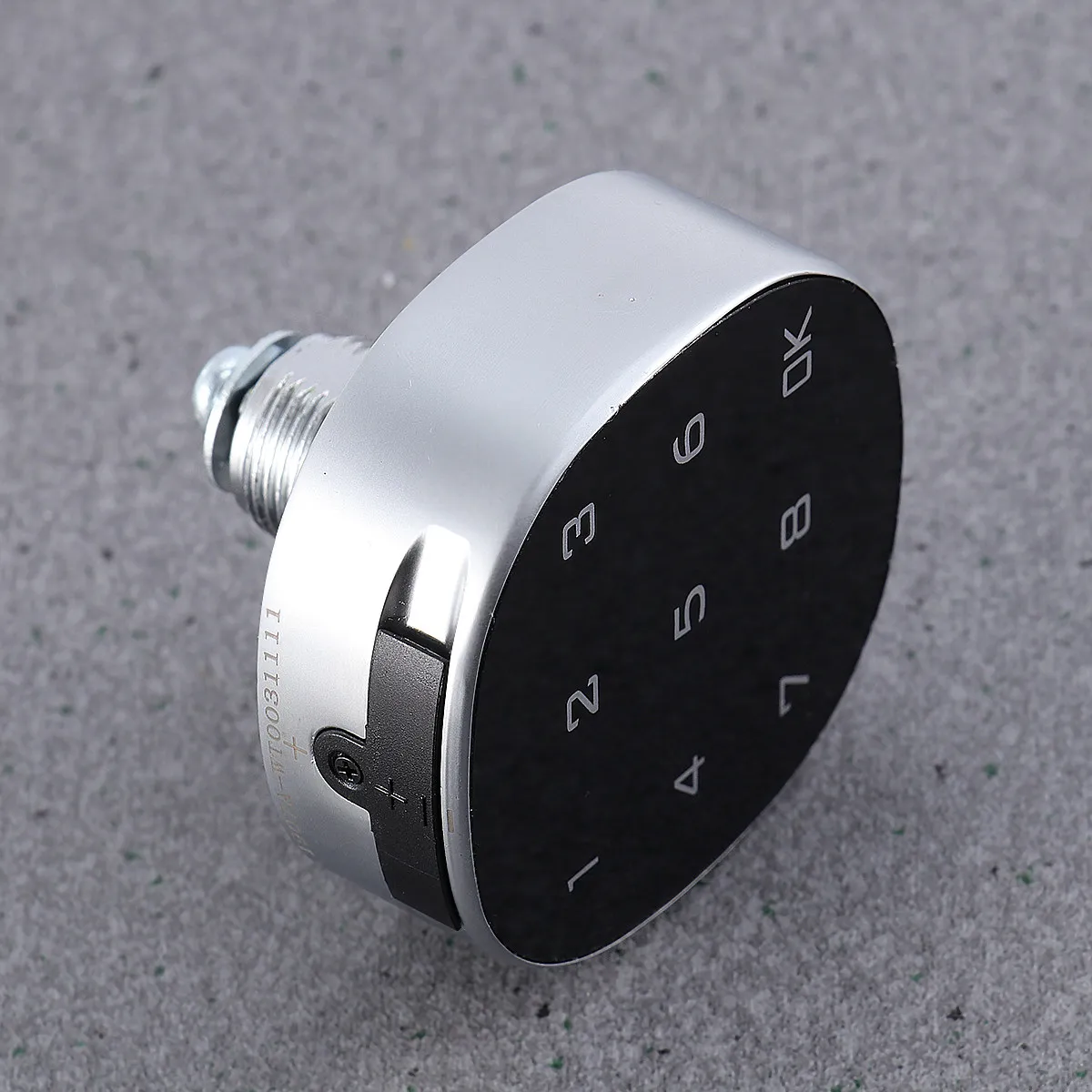 

Stainless Steel 4 to 15 Digit Adjustable Digital Password Padlock Compact Keyless Combination Lock for Travel Door Drawer Tackle