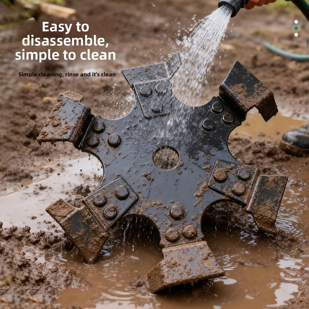 

Новое малогабаритное лезвие для траншейной машины 2026 года, 245 мм, из марганцевой стали, инструмент для копания, аксессуар для газонокосилок и садовых траншеекопателей