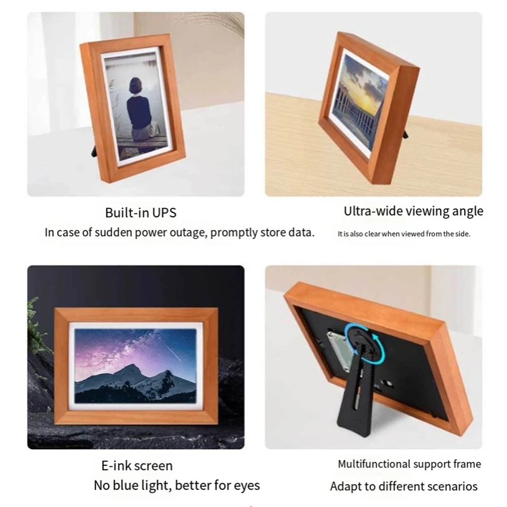 DT81 Zero Pi0 2W E-Paper Ink Screen 7.3inch E6 Full-Color Electronic PhotoPainter Frame PhotoPainter Frame A