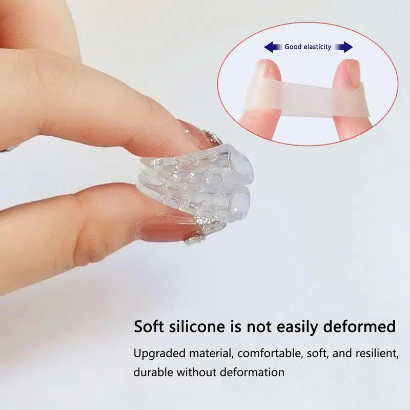 Silicone Toe Protectors Toe Covers Silicone Breathable Anti-Friction-Toe Covers 10 Pcs Adjustable Toe Caps For Men And Women