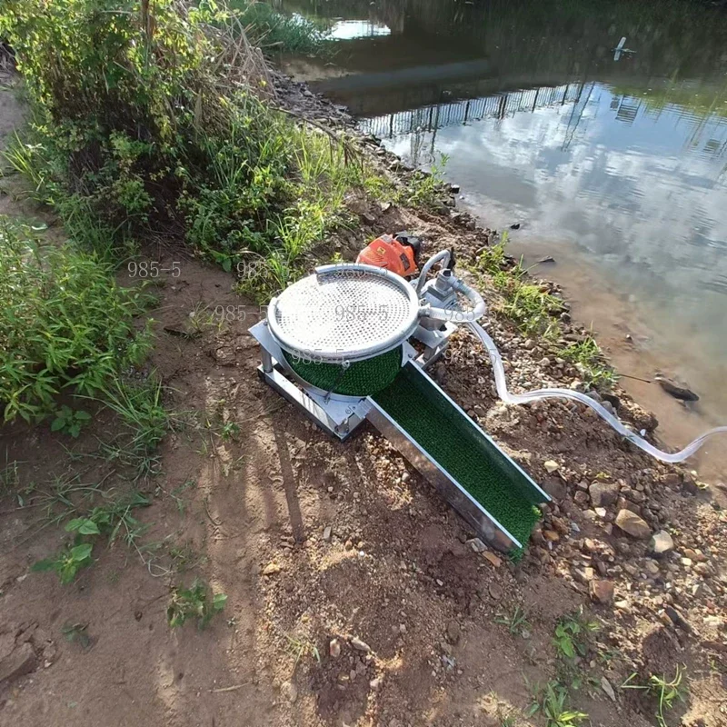 Outdoor Gold Gem Prospecting Portable Placer Gold Recovery Mining Carpet Washing Machine