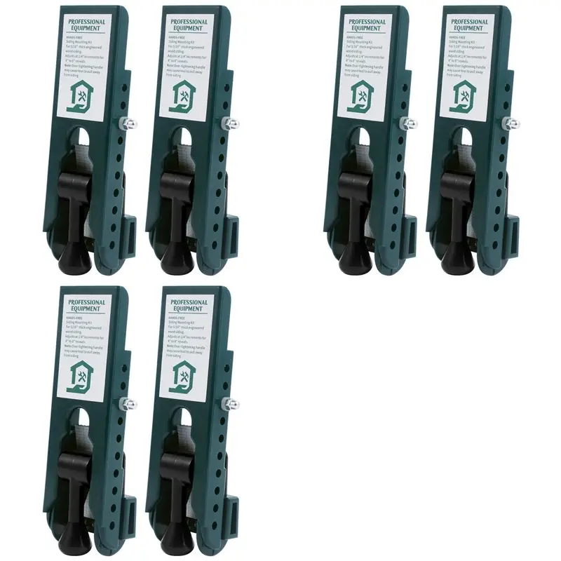 

Инструменты для монтажа сайдинга AB41-6X, комплект для установки сайдинга для фиброцементного сайдинга толщиной 5/16 дюйма, инструмент для укладки сайдинга, сайдинговые инструменты