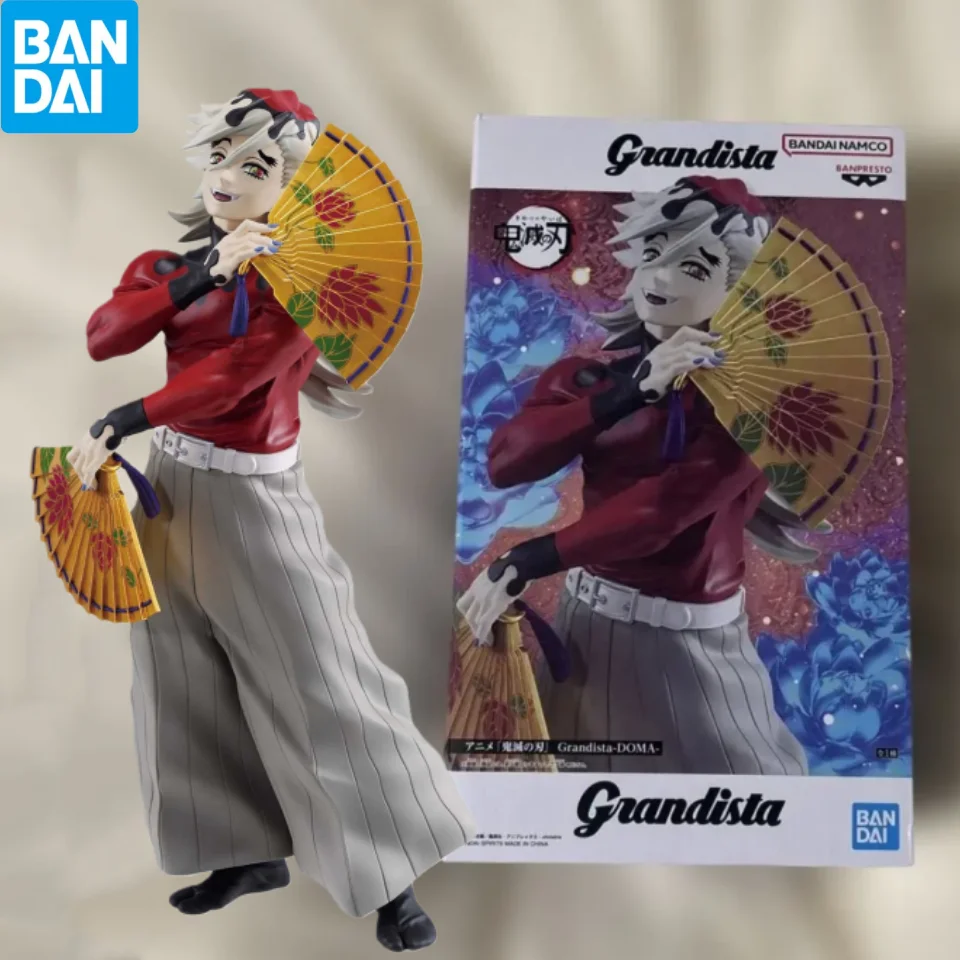 

Genuine Licensed Original Banpresto Demon Slayer Grandista Doma Figure Anime Model Doll Toy Demon Slayer Figure Toy Gifts