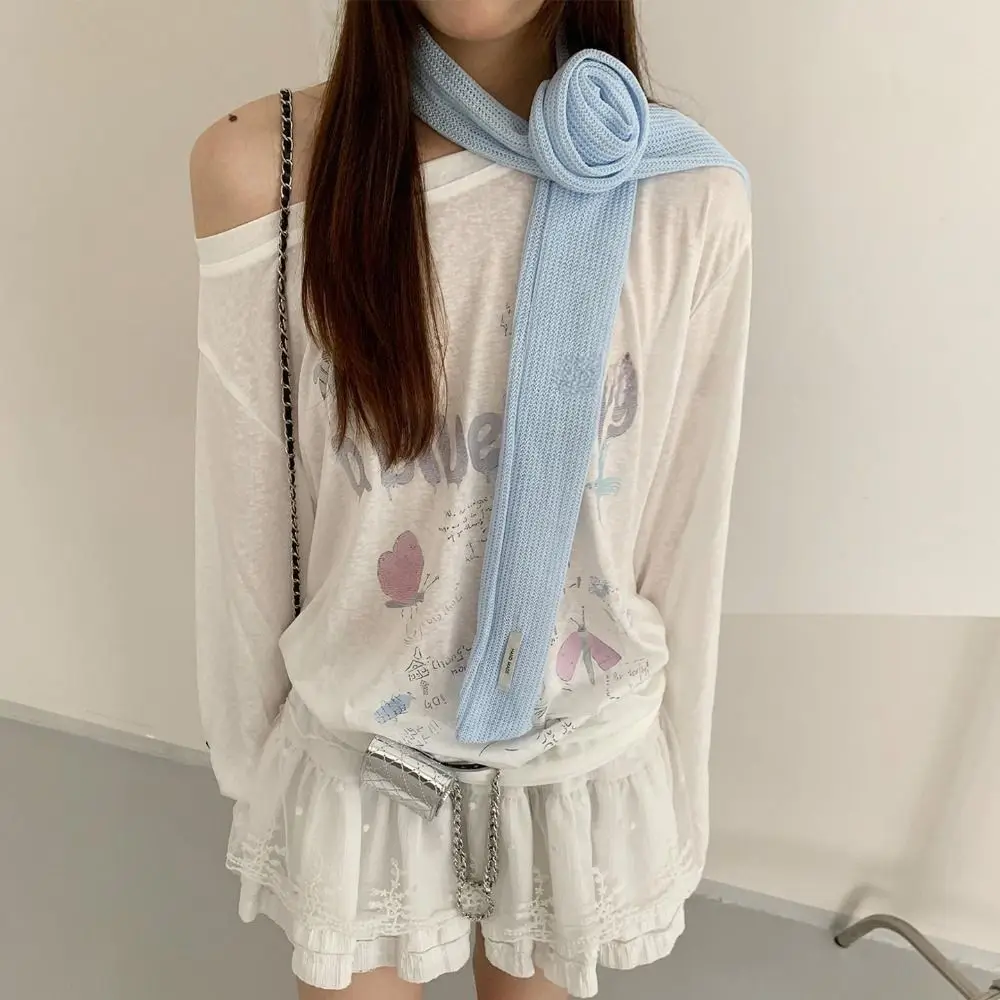 

Галстук, длинный шарф, шейный платок, украшение, шарфы с цветком розы, аксессуары для шарфов, аксессуары для одежды