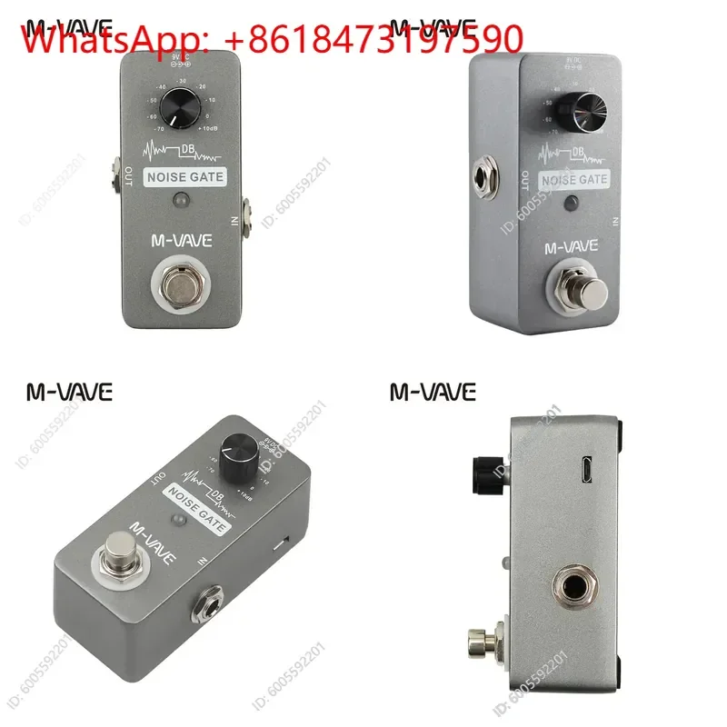 Hot Sale Guitar Effects Pedal Monolithic Noise Gate Delay Overdrive Reverb Recording Loops Multi Effect Processor for