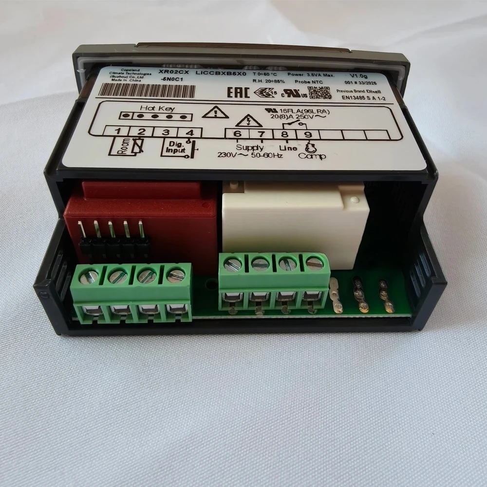 XR02CX-5N0C1 // XR02CX-5NOC1 ل Dixell Tmperature تحكم ترموستات التتابع جديد الأصلي الثلاجة الفريزر 220 فولت XR02CX NTC