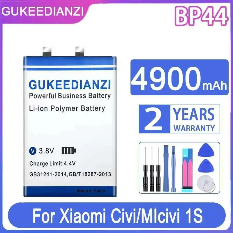 

Lightweight 4900Mah For Xiaomi Civi Micivi 1S Mobile Phone Battery BP44