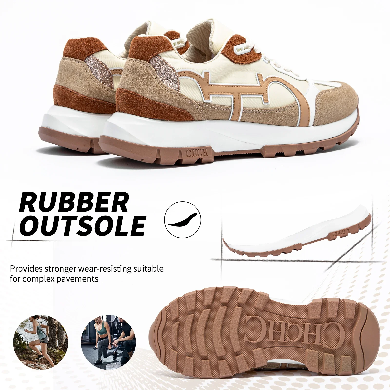 Spring and Autumn Vintage Classic Fashion Color blocked Women\'s Casual Flat Shoes Women\'s Leather Material New Sports Shoes
