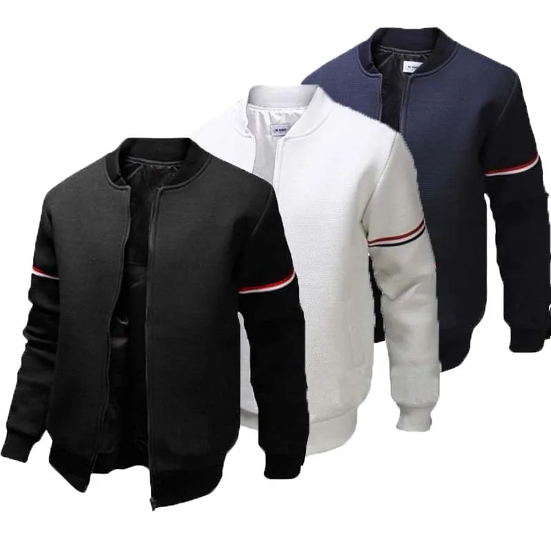 Giacche leggere da uomo giacche Bomber da uomo primavera autunno giacca in pile polare con Zip intera capispalla Casual cappotto sportivo da corsa