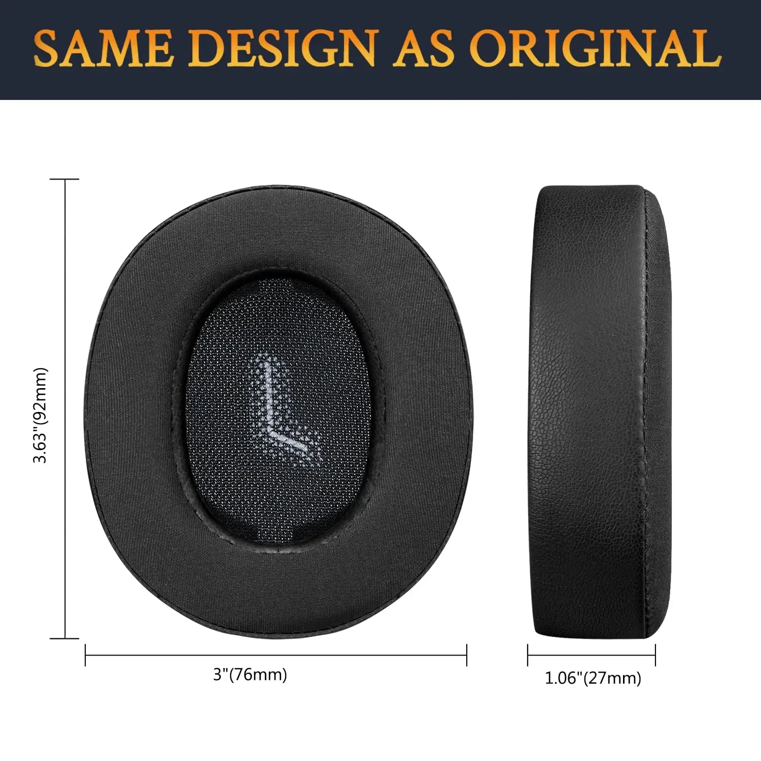 Cooling Gel Replacement Ear Pads Cushions For JBL E55BT Wireless Headset Gaming Earpads view 4