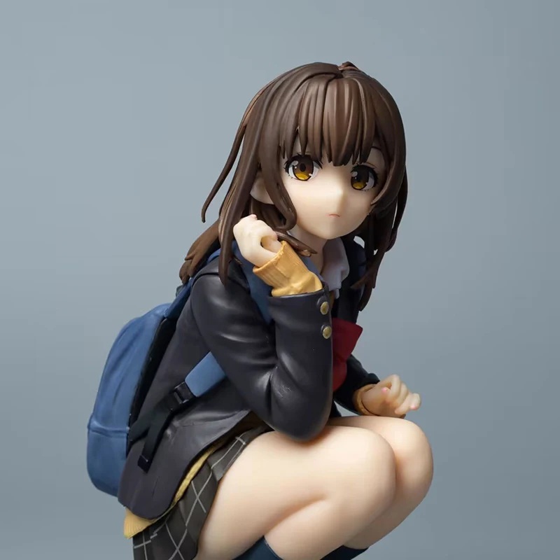 Аниме Девушки ГСК огивара Sayu Статуэтка Hige Soru. Soshite Joshikousei Wo Hirou фигурка ПВХ модель игрушки 17 см