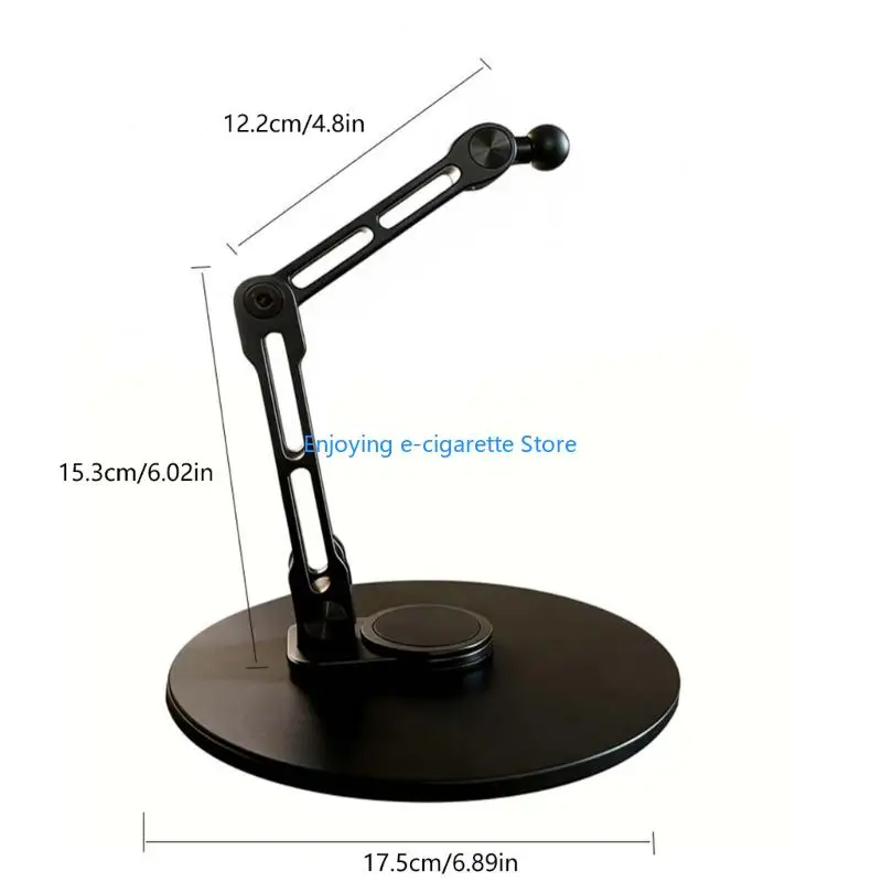 Displayhalter aus Kohlenstoffstahl mit faltbarem Design und rutschfester Basis Y4QF – Detail 6
