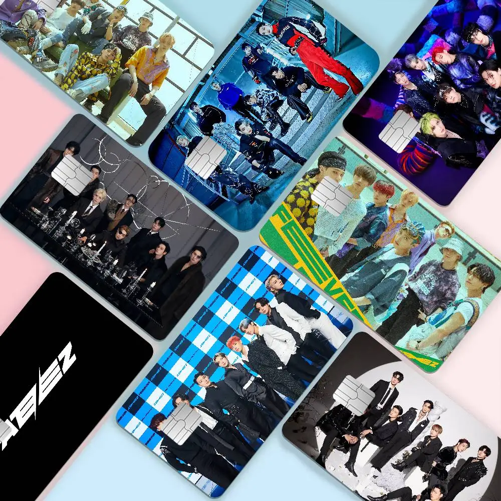 KPOP Hot A-ateez 100% Hot Sale Amine Credit Debit Bank Card Bus Card Film Skin Sticker