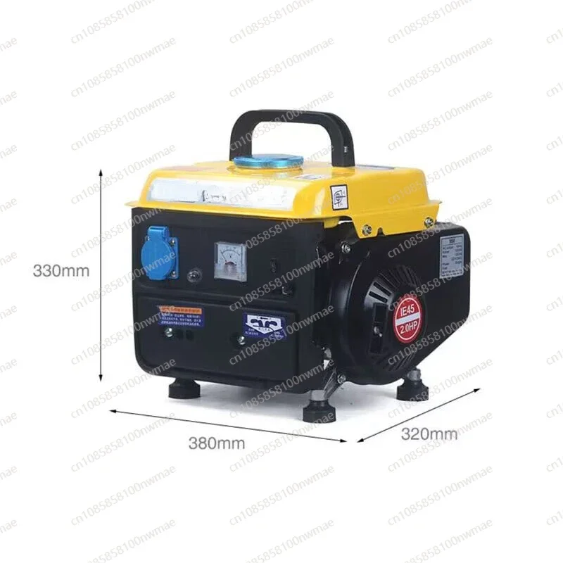220V 650W Small Noise  Generator Portable Household Micro Two-Stroke Single Phase  Generator