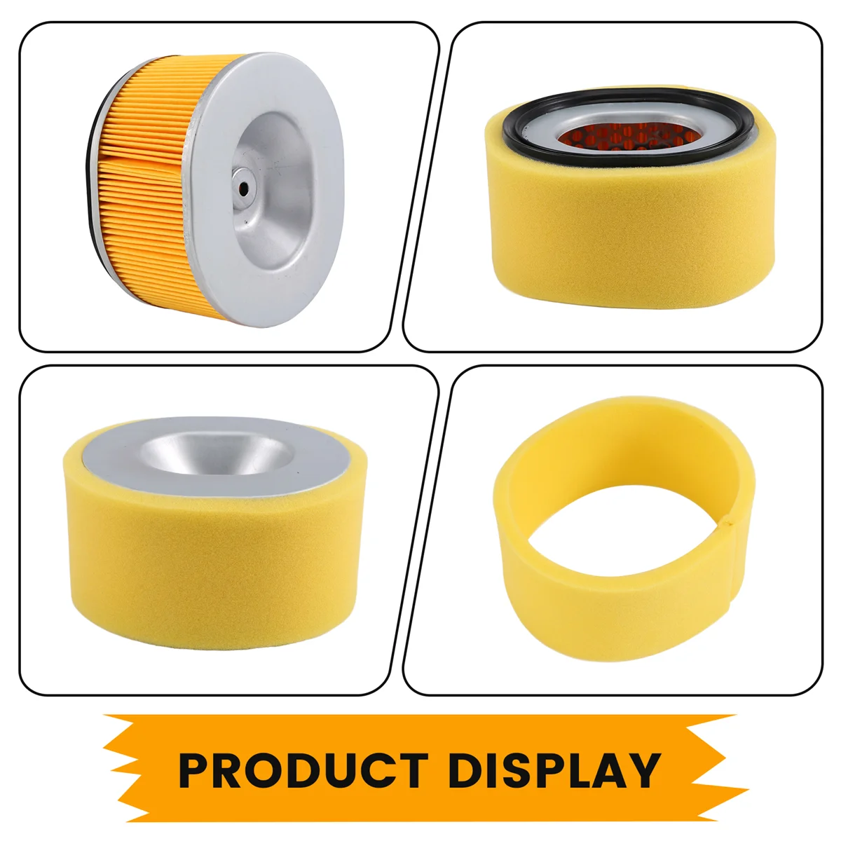 Trending Now Air Filter Pre-Cleaner Combo for Yanmar L100N Engine 114210-12590 , Lawn Mower Air Cleaner