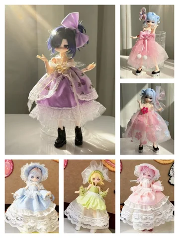 Платье для куклы OB11 Sweet Princess Lolita