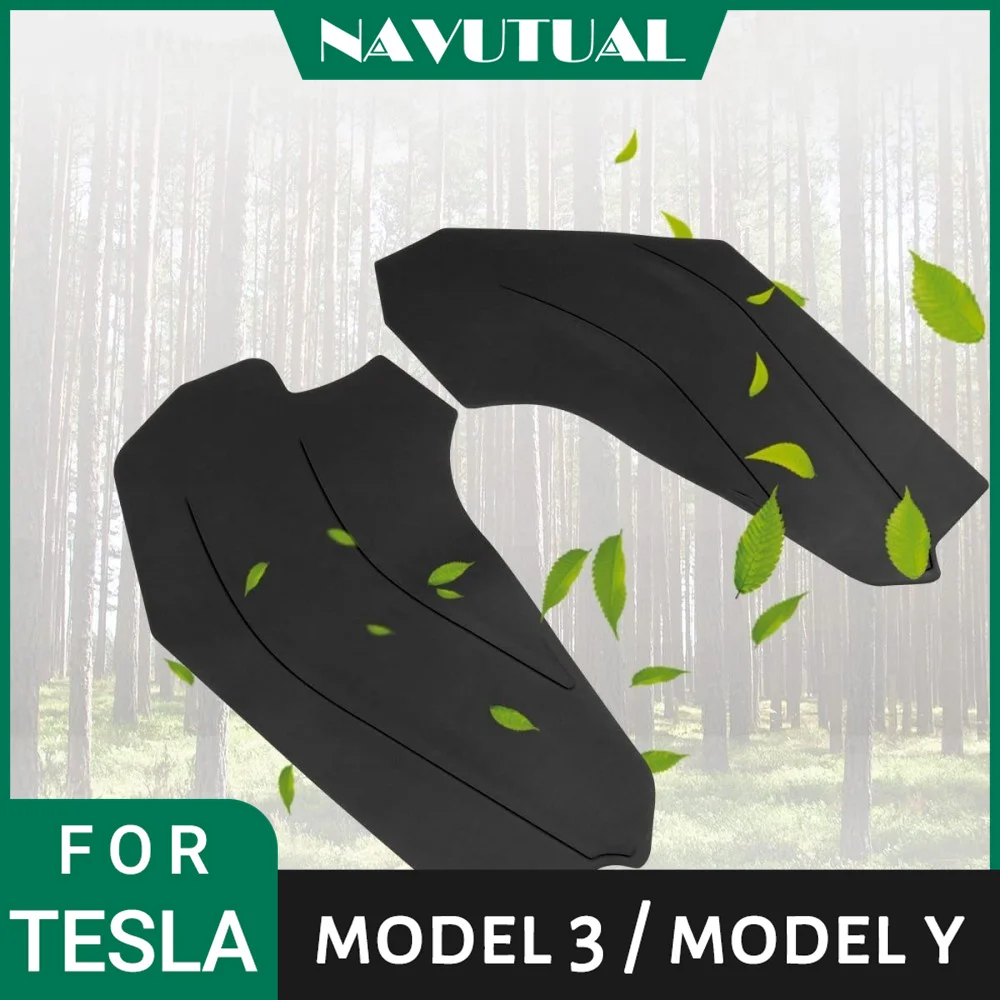 Central Control Side Anti-Kick Mat para Tesla Modelo Y 3, Resistente à água e sujeira Protector, TPE Cover Pad, Matte Console Protector