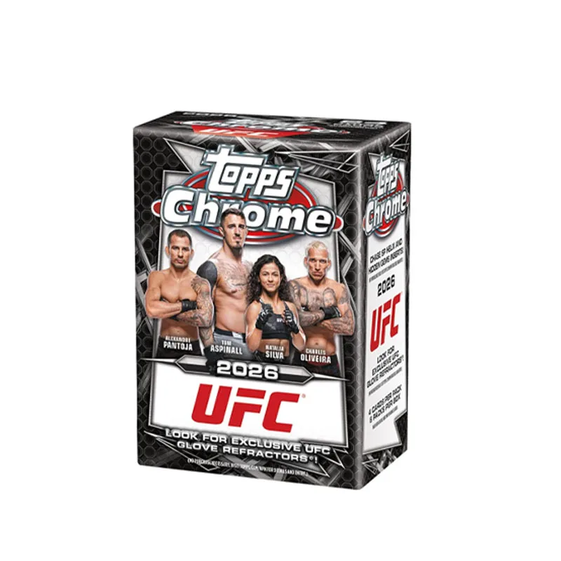 2026 Topps Chrome UFC Ultimate Fighting Championship Star Card Collectible Card Factory Sealed - Mega Box - view 3
