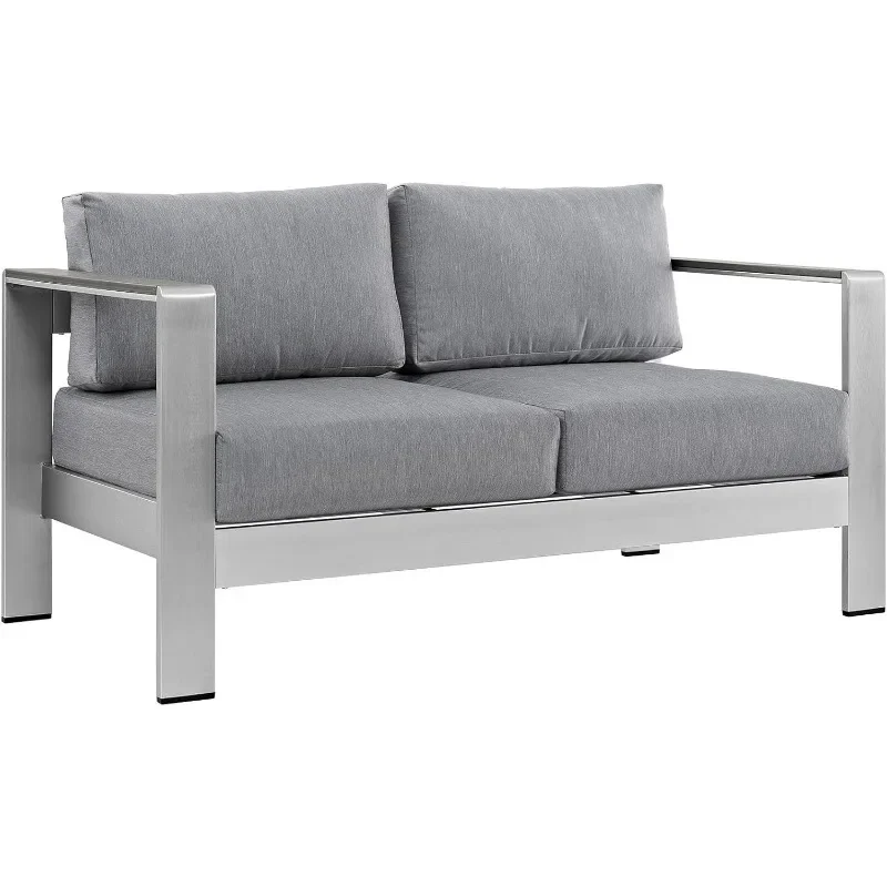 

Aluminum Outdoor Patio Loveseat in sofa home furniture