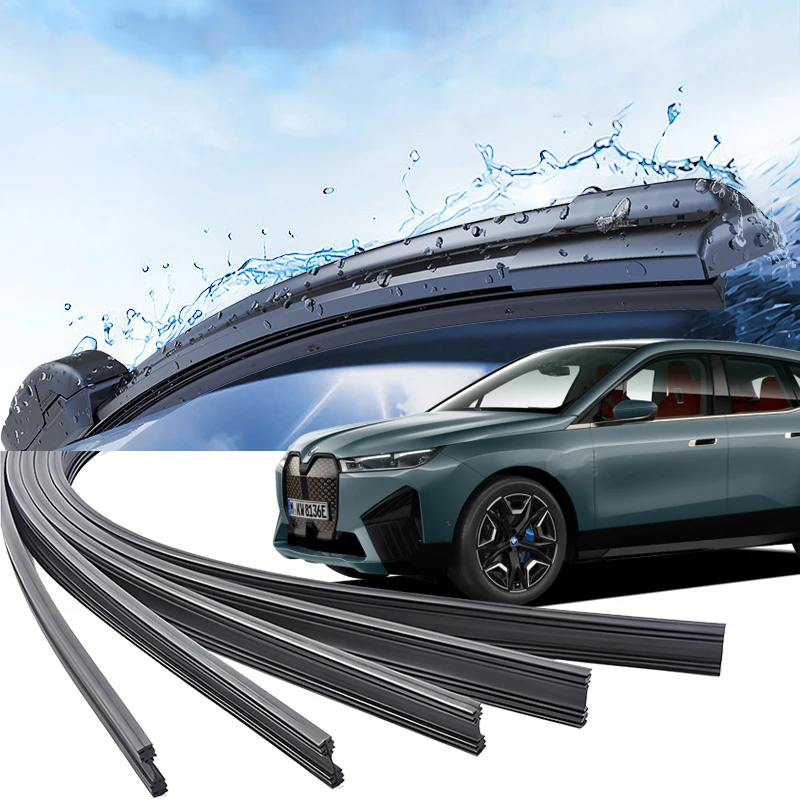 For BMW IX 2022 2023 2024 I20 Special Rubber Windshield Wiper Strip Blade Refill Car Accessories