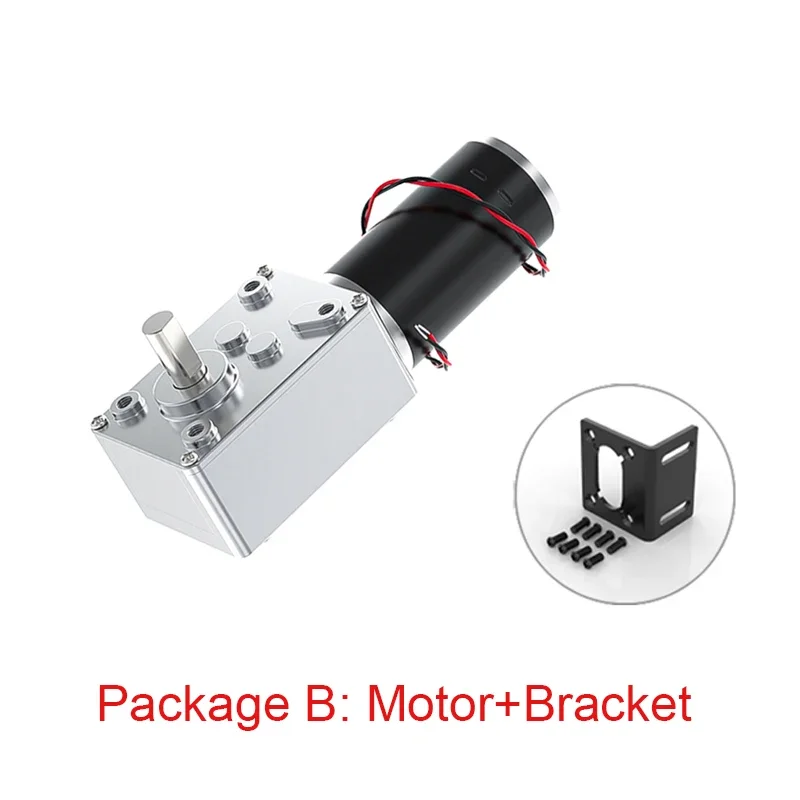 Imagem -03 - Motor da Engrenagem de Redução com Grande Torque Motor Invertido sem Verme Alta Potência 584031zy dc 12v 24v 270kg 7rpm470rpm
