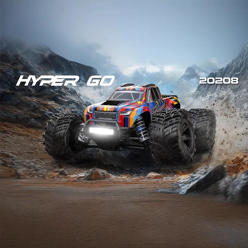 Meijiaxin mini monster 20208 novo produto 1:20 carro de controle remoto sem escova mjx modelo brinquedo rc carro simulado brinquedo das crianças legal