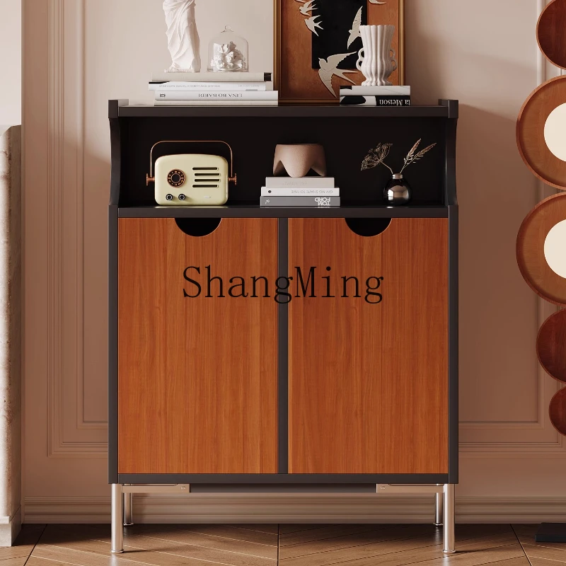 

DHY shoe cabinet household door entrance door locker storage solid wood corridor entrance cabinet
