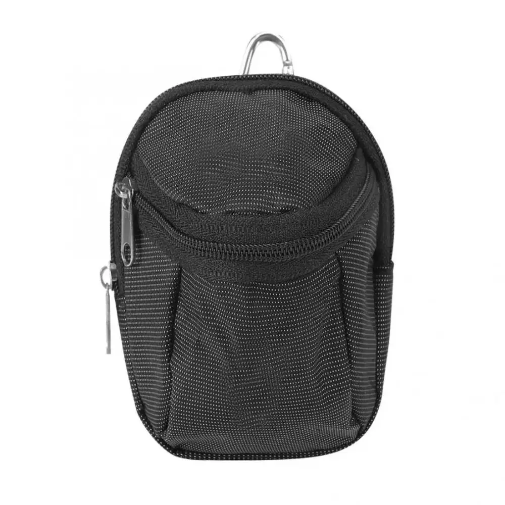 

Storage Pocket Golf Small Waist Bag Golf Tees Holder Waist Hanging Golf Ball Bag Portable with Keyring Golf Pouch Ball Holder