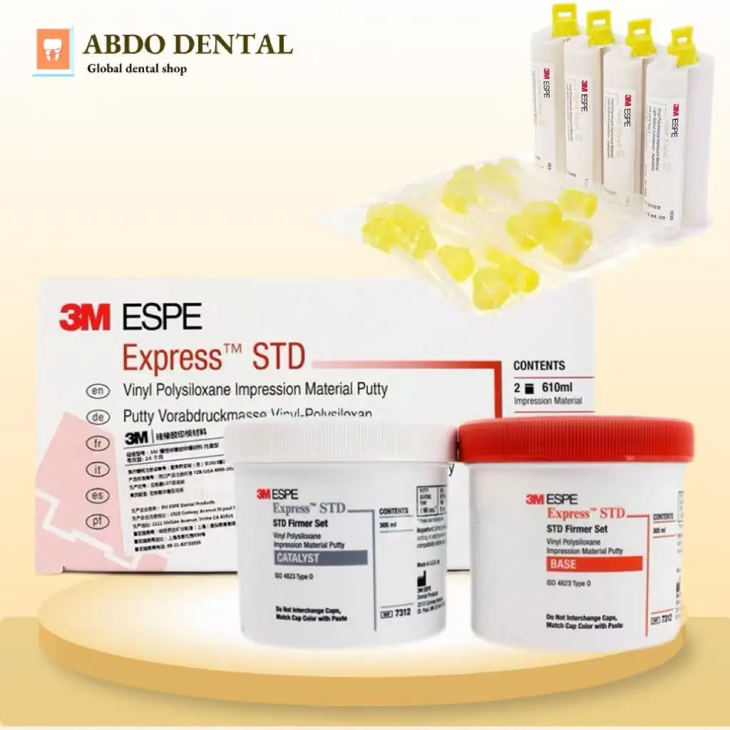 mastic-de-materiau-d'impression-3m-7312-corps-leger-et-lourd-garant-ii-9378-produit-de-fournitures-dentaires-en-silicone-et-vinyle