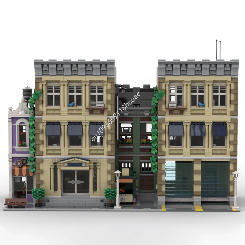 

5321pcs MOC Police Station Extension Modular Building Model blocks Toys Education Assemble DIY Christmas gifts