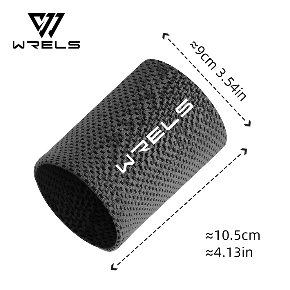 WRELS Cold Wrist Support Band Wristband Sport Bracers Sweat Towel Cuff Tennis Sweat Bands Guard For Basketball Fitness Wrist Wra