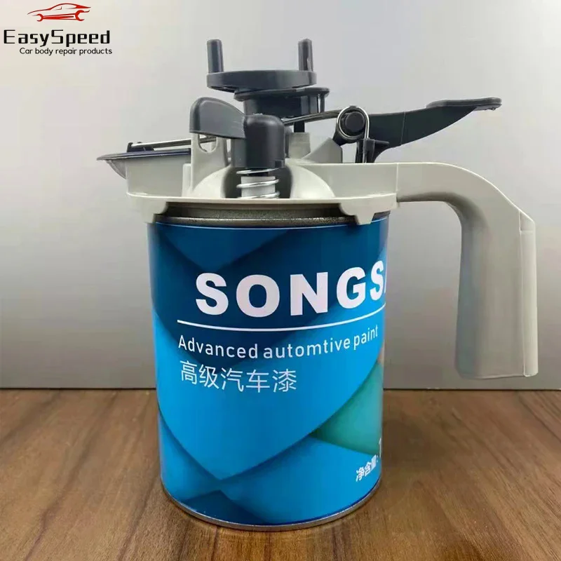 Sinotint 1/4L Paint Mix Cover Car Paint Mixing Paint Slurry Cover Agitator Paint Tool Cover For Automotive Universal Painting