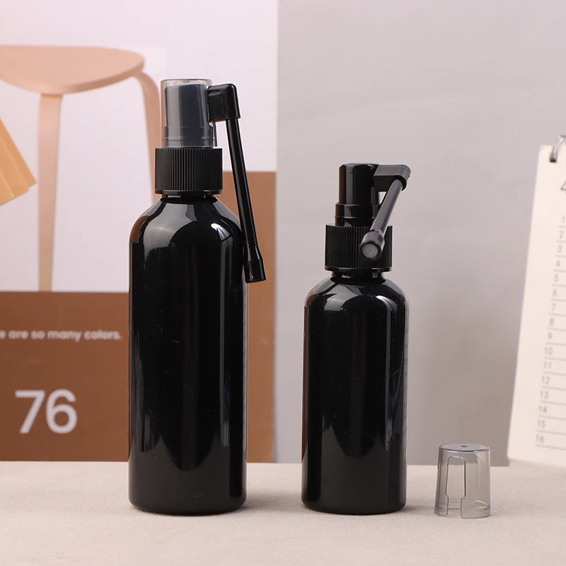 10 ml-100 ml leere PET-Nasenspray-Flaschen, Pumpzerstäuber, Nebel, Nase, nachfüllbar, kleine Rotationsnebel-Sprühflaschen