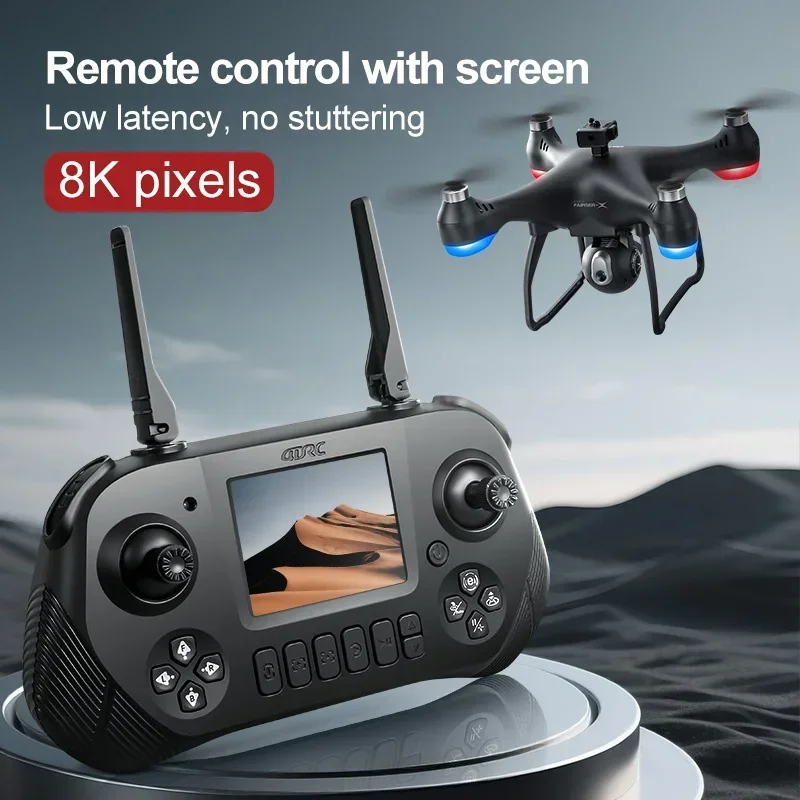 

F1 Drone 8K HD Camera WiFi FPV Drone Obstacle Avoidance Screen remote control RC Quadcopter Helicopter Toys Children's Gifts