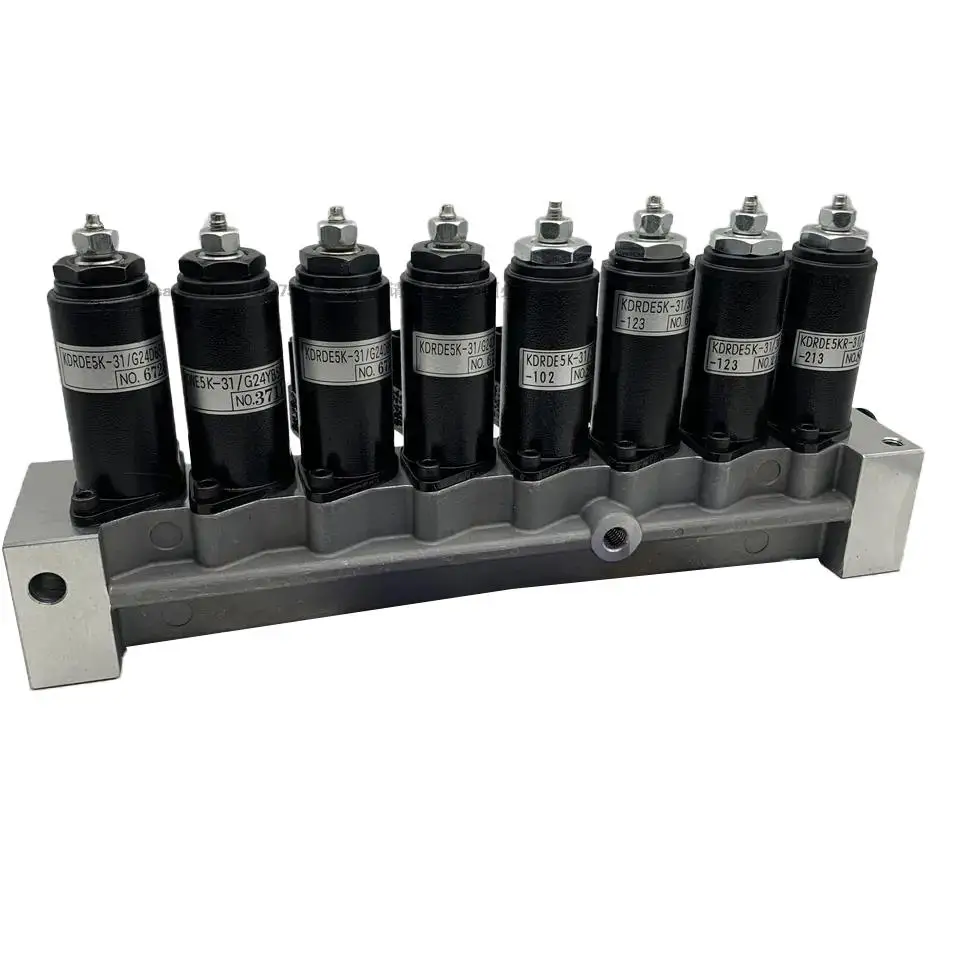 YN35V00047F3 Excavator Accessories SK210-8 SK200-8 Solenoid Valve Assembly YN35V00047F1 YN35V00047F2