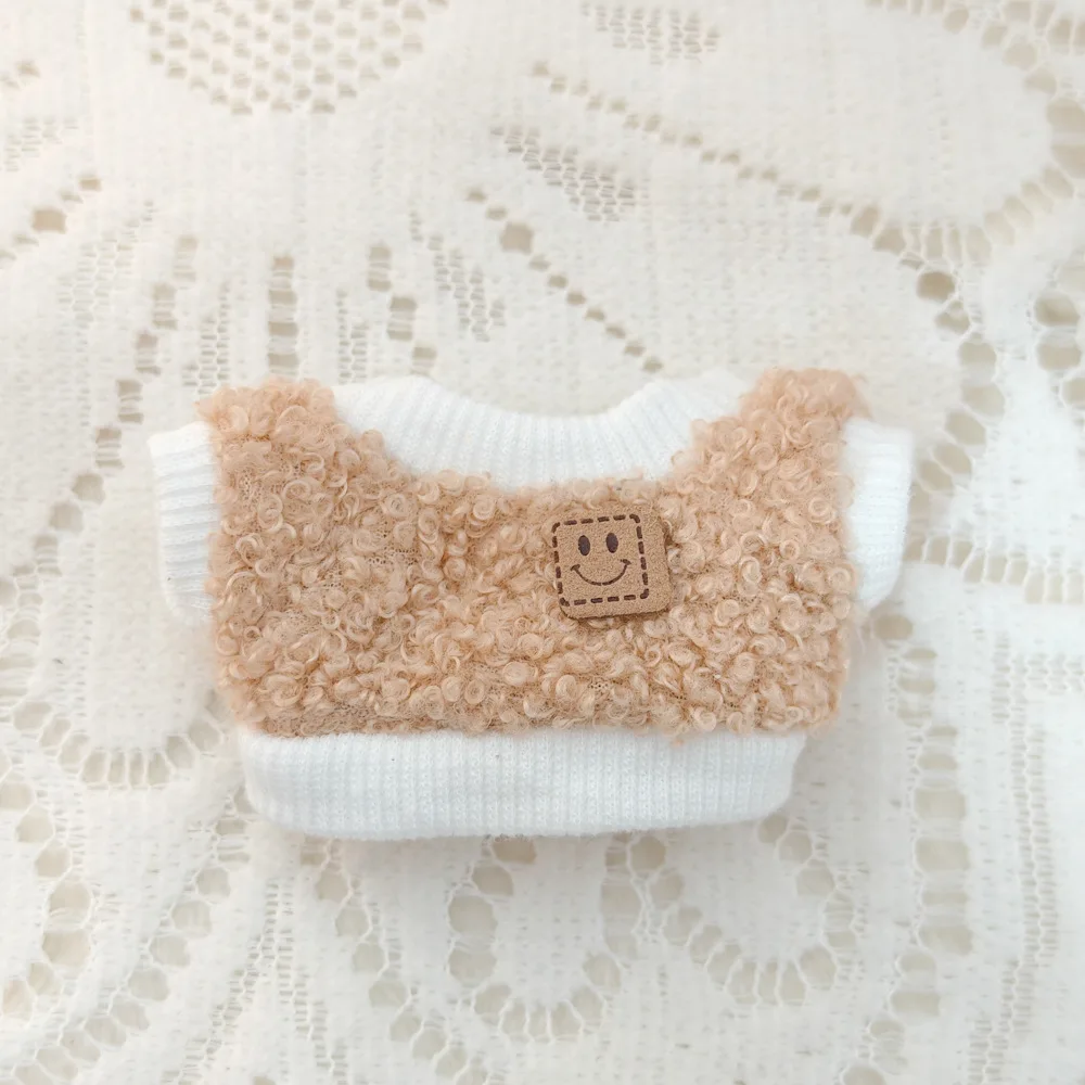 

For Labubu doll use Vinyl Mystery Box Collection for labubu cloth- Complete Plush Hat &Outfit Set with Hanging Charm Accessories