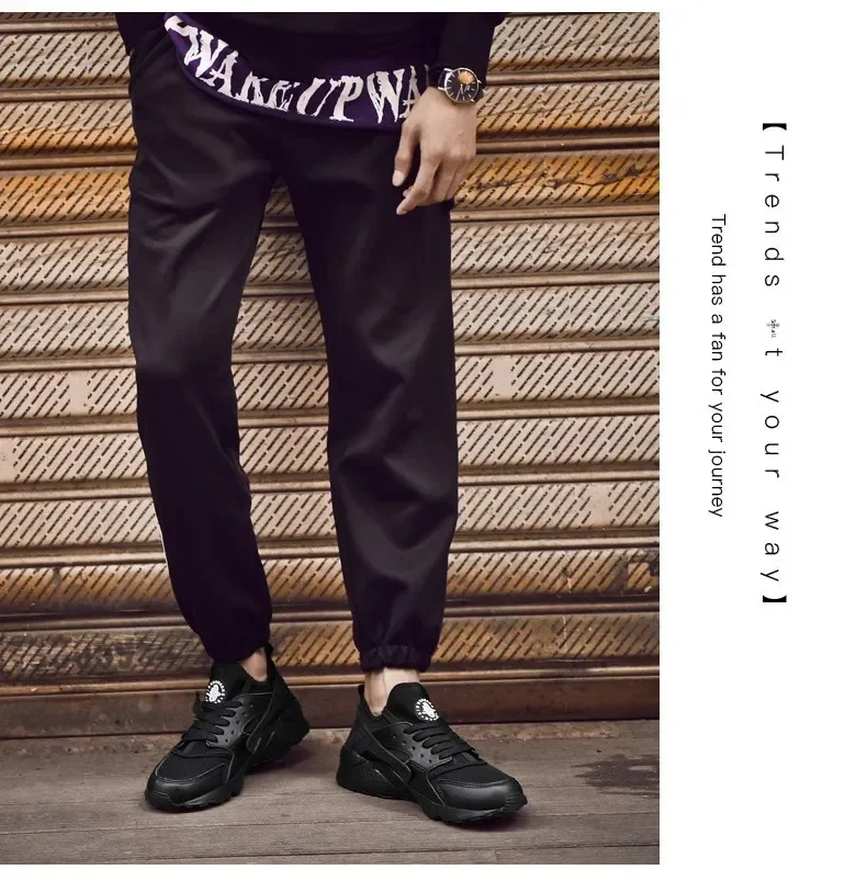 Sommerliche Herren-Freizeitschuhe mit atmungsaktiver Mesh-Oberfläche, leichtem, weichem Boden und trendigem Design – Lauf- und Sportschuhe für Herren aus China – Detail 18